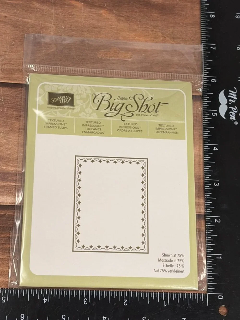 BUILD A BLOSSOM BNDL BY STAMPIN UP (121994, 121808, 121809) STAMPS PUNCH & EMBOS - Picture 5 of 8